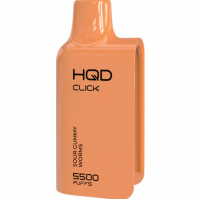 HQD Click Sour Gummy Worms