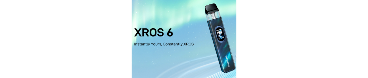 Vaporesso Xros 6 и 6 Mini - встречаем обновленный ряд Xros 