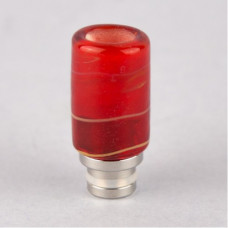 Сменный дрип тип из полимера красный с белым 27мм